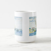 Mug Les bateaux marins de scène s'approchent de Venise (Centre)