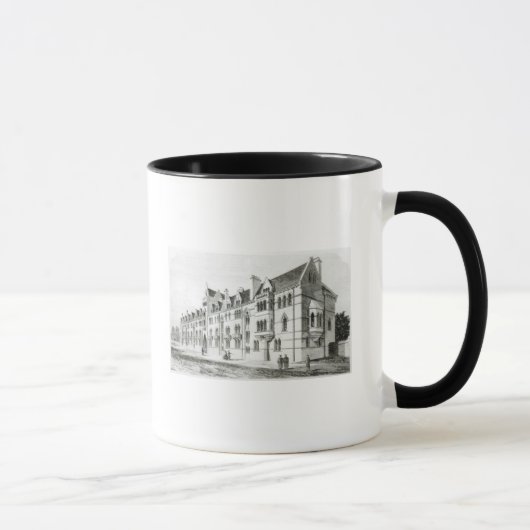 Mug Les bâtiments de pré, église du Christ, Oxford (Droite)