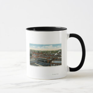 Mug Les bâtiments métalliques de la cartouche Co des