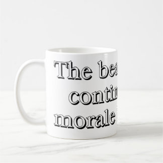 Mug "Les battements continueront jusqu'à ce que la