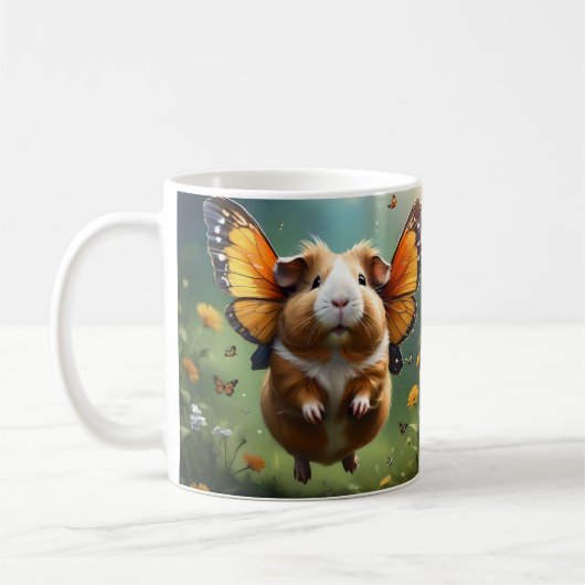 Mug "Les batteuses : Le Cochon De Guinée prend son env (Gauche)