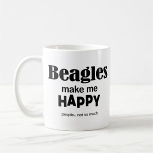 Mug Les beagles Me Rendent Heureux