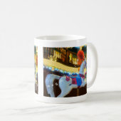 Mug Les Beaux Chevaux en Thé ou (Devant droit)
