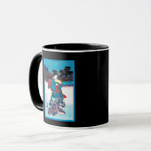 Mug Les beaux Japonais de kimono impriment le voyage (Devant gauche)