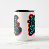 Mug Les Bénédictions de Dieu religieux Citation Inspir (Centre)