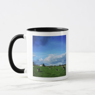 Mug Les bétail de frison du Holstein s'approchent de