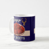 Mug Les betteraves découpées de cerfs des années 1930  (Devant gauche)