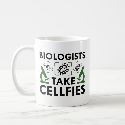 Mug Les biologistes prennent des cellules (Gauche)