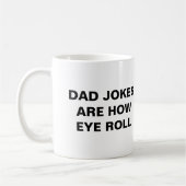 Mug les blagues de papa c'est comme ça que je fais les (Gauche)
