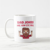 Mug Les blagues de papa sont comme je roule drôle (Gauche)