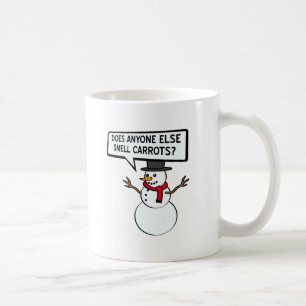Mug Les bonhommes de neige trouvent les carottes drôle