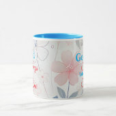 Mug Les bonnes choses prennent du temps Floral Design (Centre)