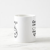 Mug Les Bonnes Choses Viennent À Ceux Qui Attaquent (Centre)
