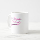 Mug Les bonnes filles volent (urbains roses) (Devant gauche)