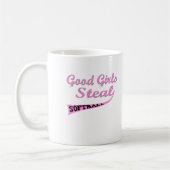 Mug Les bonnes filles volent (urbains roses) (Gauche)