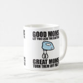 Mug Les bonnes mamans vous ont laissés lécher le (Devant droit)