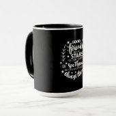 Mug Les Bons Amis Sont Comme Des Étoiles (Devant gauche)