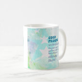 Mug Les bons amis sont comme des étoiles (Devant droit)