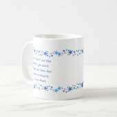 Mug Les bons amis sont comme Stars Citation amusante (Devant gauche)