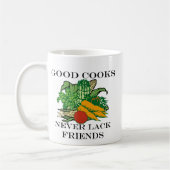 Mug Les bons cuisiniers ne manquent jamais d'amis (Gauche)
