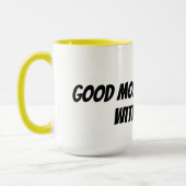 Mug les bons matins commencent avec du café (Gauche)
