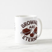Mug Les Brownies Sont Éternellement Un Design Pour Les (Devant droit)