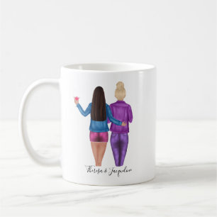 Mug Les Brunettes Personnalisées Font Les Meilleurs Am