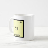 Mug Les BS - Pièce en t drôle de chimie de Meme (Devant gauche)