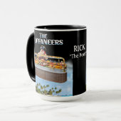 Mug "Les Buffaneers" pour Rick le poète (Devant gauche)