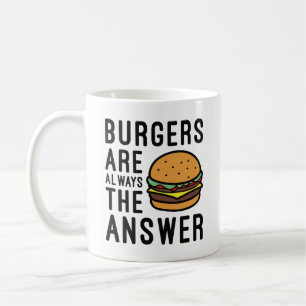 Mug Les Burgers Sont Toujours La Réponse