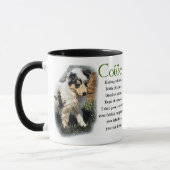 Mug Les cadeaux de Blue Merle Collie (Gauche)