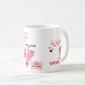 Mug Les cadeaux de Saint Valentin (Devant droit)