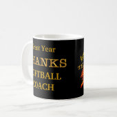 Mug Les CADEAUX d'ENTRAÎNEUR du BASE-BALL flamboyants (Devant gauche)