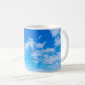 Mug Les cadeaux Motifs de Blue Sky Clouds (Devant droit)