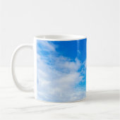 Mug Les cadeaux Motifs de Blue Sky Clouds (Gauche)