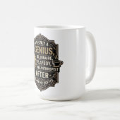 Mug Les Caffeinomanes s'unissent ! (Devant droit)