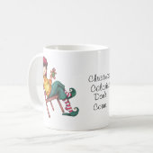 Mug Les calories de Noël ne comptent pas ! Vacances (Devant gauche)