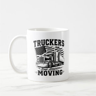 Mug Les camionneurs font avancer l'Amérique