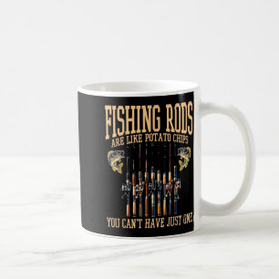 Mug Les cannes à pêche sont comme des chips de tato On