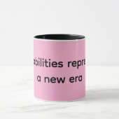 Mug Les capacités représentent une nouvelle ère (Centre)