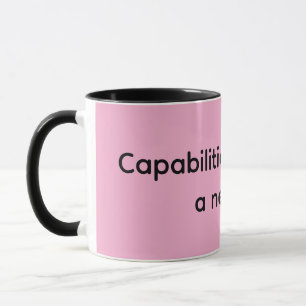 Mug Les capacités représentent une nouvelle ère