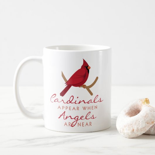 Mug Les cardinaux apparaissent (Avec donut)
