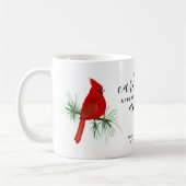Mug Les cardinaux apparaissent lorsque les anges sont  (Gauche)