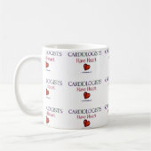 Mug Les cardiologues ont le coeur (Gauche)
