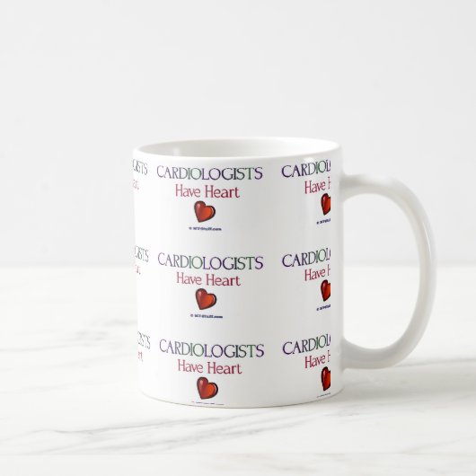Mug Les cardiologues ont le coeur (Droite)