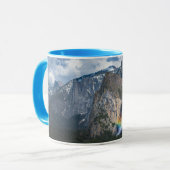 Mug Les cascades | Bride Veil Falls Yosemite Californi (Devant gauche)