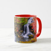 Mug Les cascades | Cascades de Faucet Nikko Japon Chut (Devant droit)