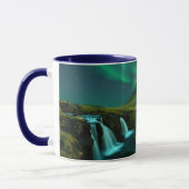 Mug Les cascades | Kirkjufellfoss Cascade, Islande (Gauche)