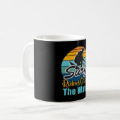 Mug Les cavaliers des vagues attrapent les vagues (Devant gauche)