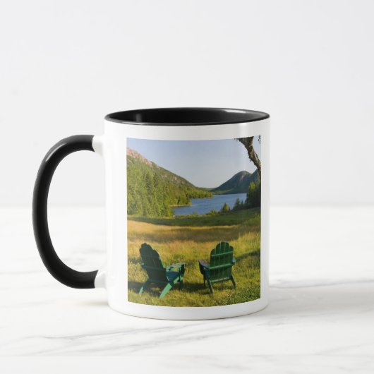 Mug Les chaises Adirondack sur la pelouse du Jourdain (Gauche)